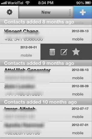 „ReachFast“ kontaktai: dirbkite su savo „iPhone“ kontaktais greitesnio jutiklio jutikliu