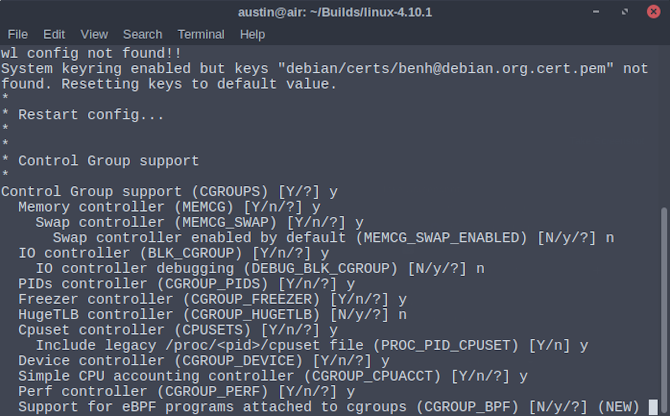 Kaip sudaryti savo „Linux“ branduolį, padarykite „Localmodconfig“ naują