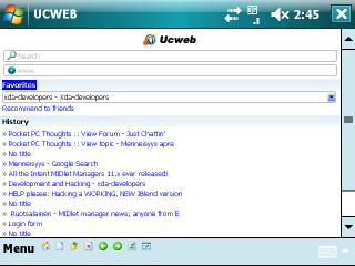 ucweb apžvalga