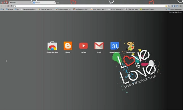 „LoveIsLoveChromeTheme“