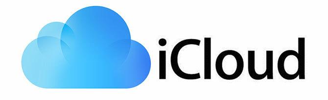 „iCloud“ logotipas