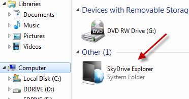 Lengvai tvarkykite failus „Windows Skydrive“ naudodamiesi „Skydrive Explorer“ mano kompiuteriu