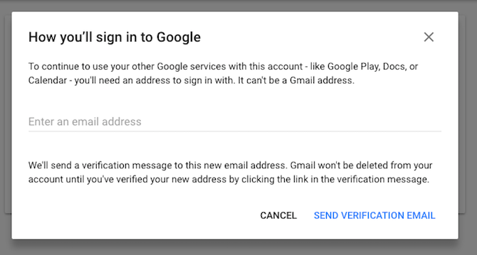 saugiai ištrinkite „Google“ ar „Gmail“ paskyrą