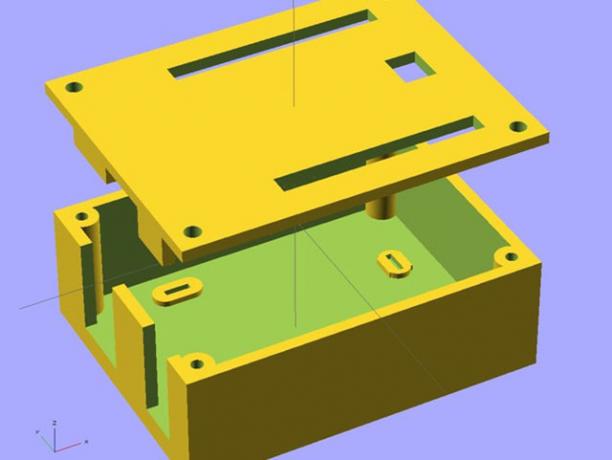 3d-print-office-arduino dėklas