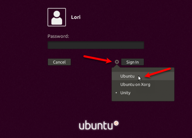 Pakeiskite darbalaukio aplinką „Ubuntu 17.10“