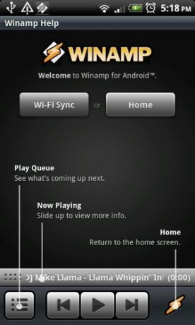 „Winamp“ išleido „Android Media Player 1.0“ [Naujienos] „Winamp“ sveiki