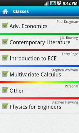 „evernote“ skirtas „Android“ telefonui