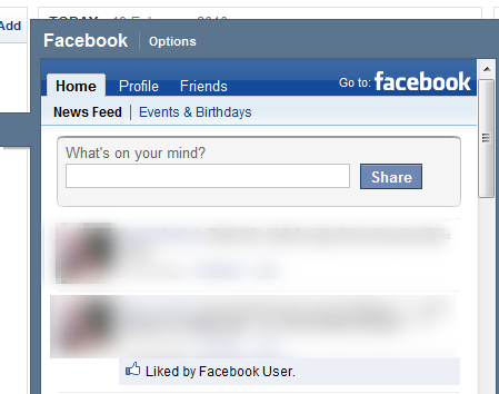 susirask draugų „Facebook“ per „Yahoo“