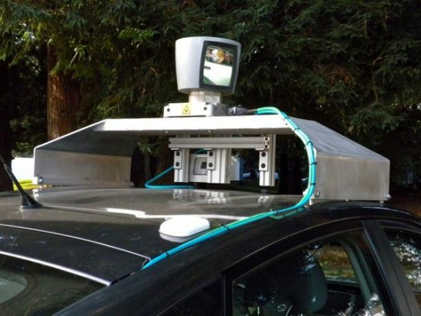 Savarankiškas automobilis LIDAR